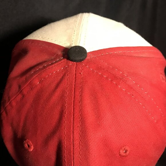 San Francisco 49ers Hat New Era 9Fifty Snapback Cap NFL Size Sm-Med Red & Black - Picture 10 of 10